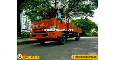 Hino XZU730L thùng lửng dài 5m7 tải trọng 5 tấn