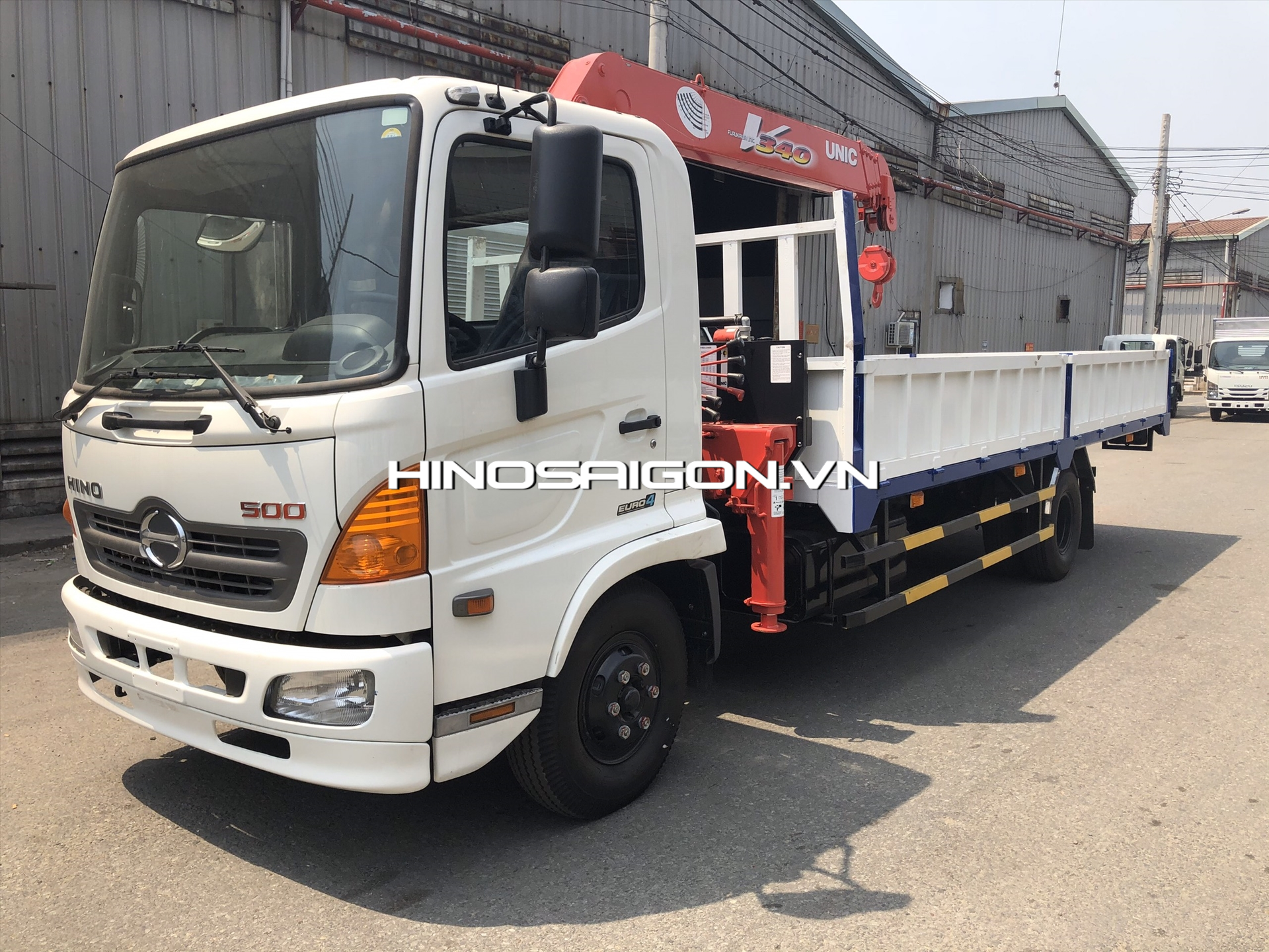 Hinosaigon.vn - Cập nhật các dòng xe tải gắn cẩu mới nhất năm 2020